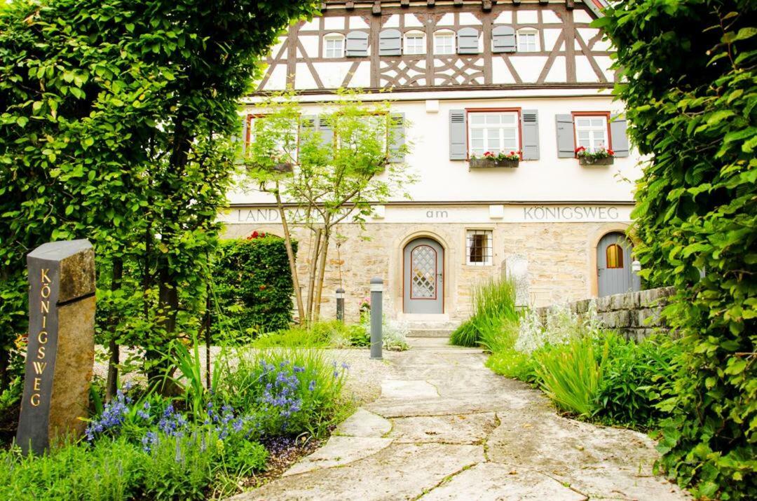 Landgasthof Am Koenigsweg Ohmden Kültér fotó